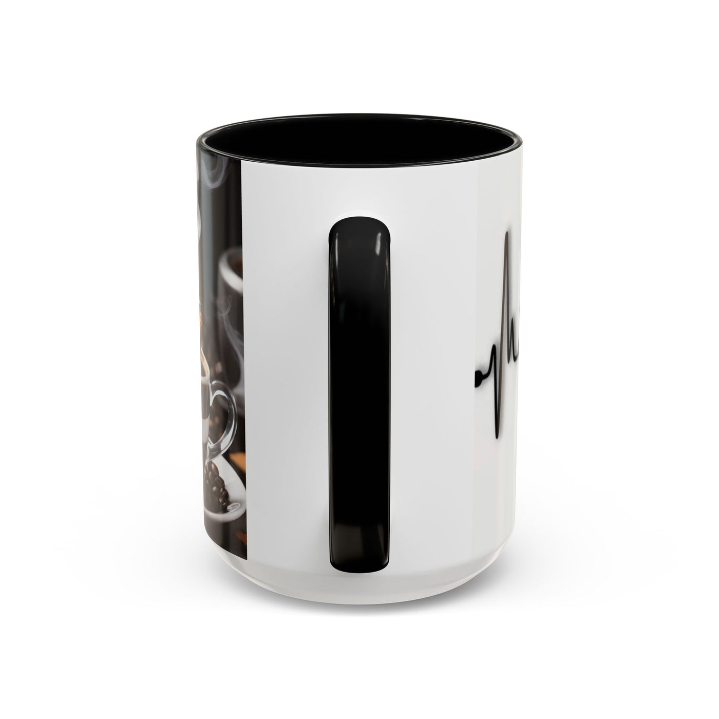 Coffee Lover's Heartbeat Mug - Caffeine Addiction Design - Picknmore