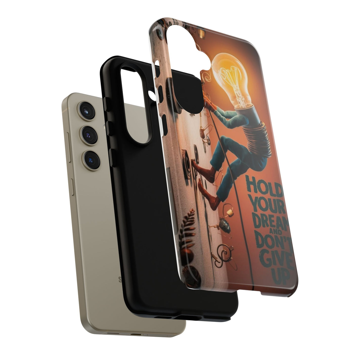 Dreamers Phone Case - Hold Your Dream Motivational Protection - Picknmore