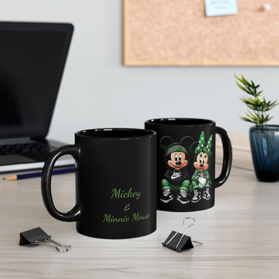 Mickey & Minnie Coffee Mug, Cute Disney Drinkware, Perfect Gift for Fans, Unique Holiday Mug, Fun Kitchen Decor
