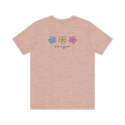 Floral Tee, Gift for Friends, Girl Elegance. - Picknmore