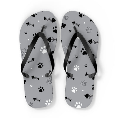 Dog Lover's Flip Flops | Cute Paw Print Outdoor Sandals for Summer, Pet Gifts, Beachwear, Relaxation Footwear, Animal Lover Accessories - Picknmore