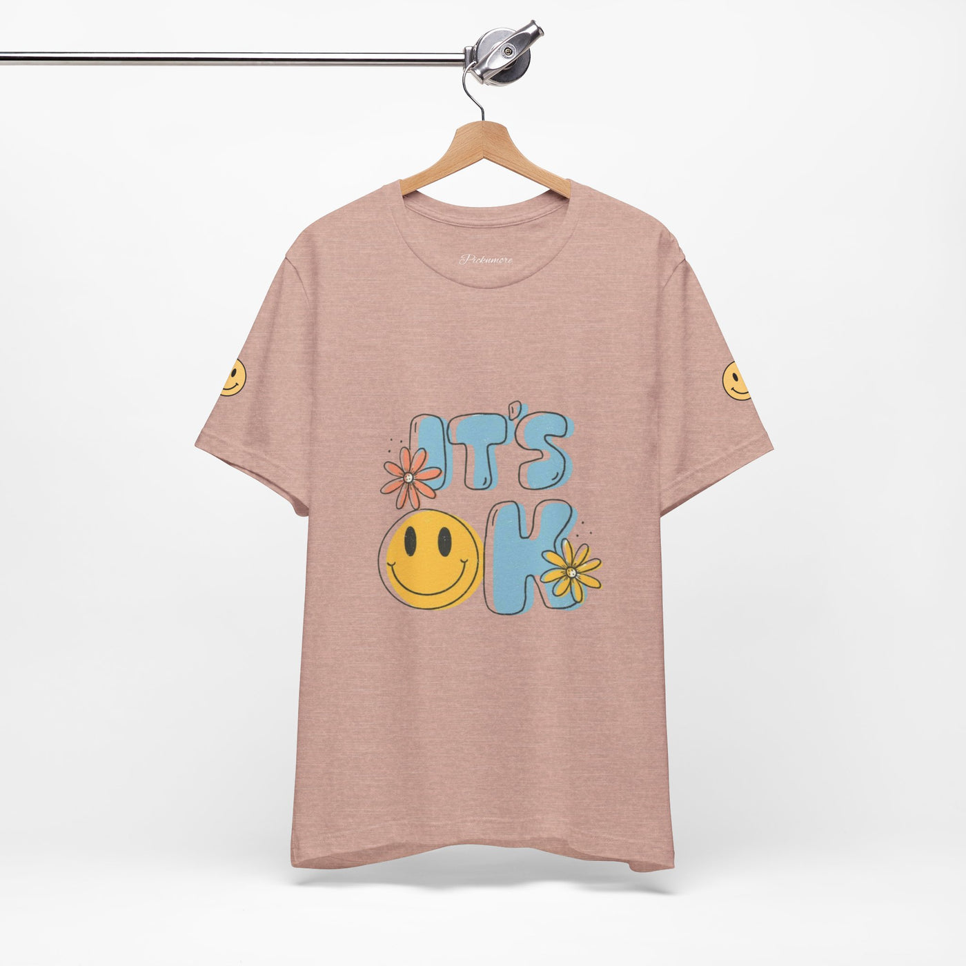 Floral Tee, Gift for Friends, Girl Elegance. - Picknmore