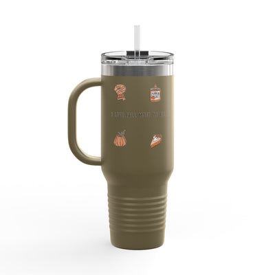 Halloween-Themed Insulated Travel Mug | 40oz | Perfect for October Parties, Fall Events, Cozy Drinks, Gifts for Coffee Lovers - Picknmore