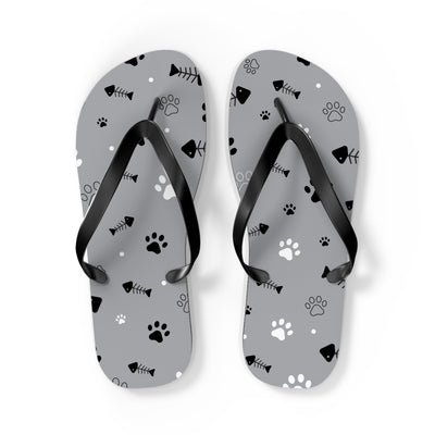 Dog Lover's Flip Flops | Cute Paw Print Outdoor Sandals for Summer, Pet Gifts, Beachwear, Relaxation Footwear, Animal Lover Accessories - Picknmore