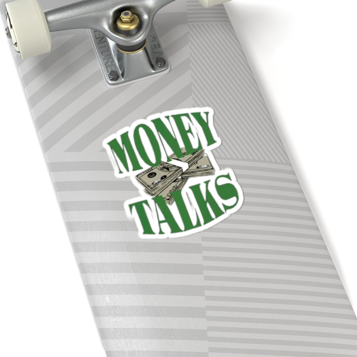 Money Talks Kiss-Cut Stickers - Funny Office Decor & Laptop Humor - Picknmore