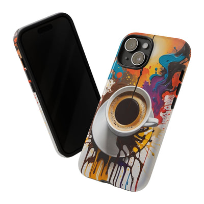 Coffee Cup Phone Case - Colorful Caffeine Lover Protection - Picknmore