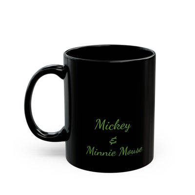 Mickey & Minnie Coffee Mug, Cute Disney Drinkware, Perfect Gift for Fans, Unique Holiday Mug, Fun Kitchen Decor