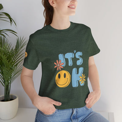Floral Tee, Gift for Friends, Girl Elegance. - Picknmore