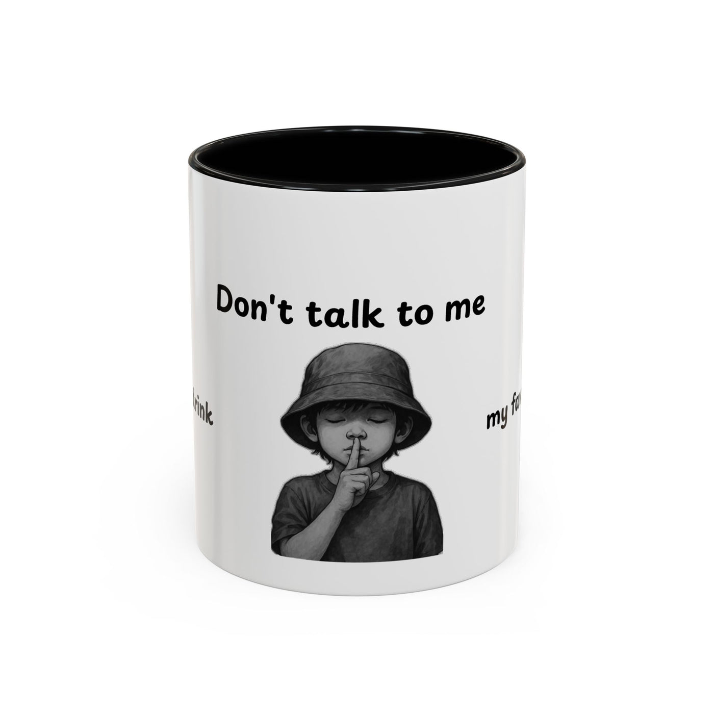 Don't Talk to Me Coffee Mug - Sassy Morning Attitude - Picknmore