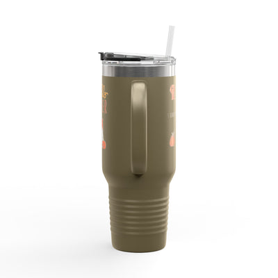 Halloween-Themed Insulated Travel Mug | 40oz | Perfect for October Parties, Fall Events, Cozy Drinks, Gifts for Coffee Lovers - Picknmore