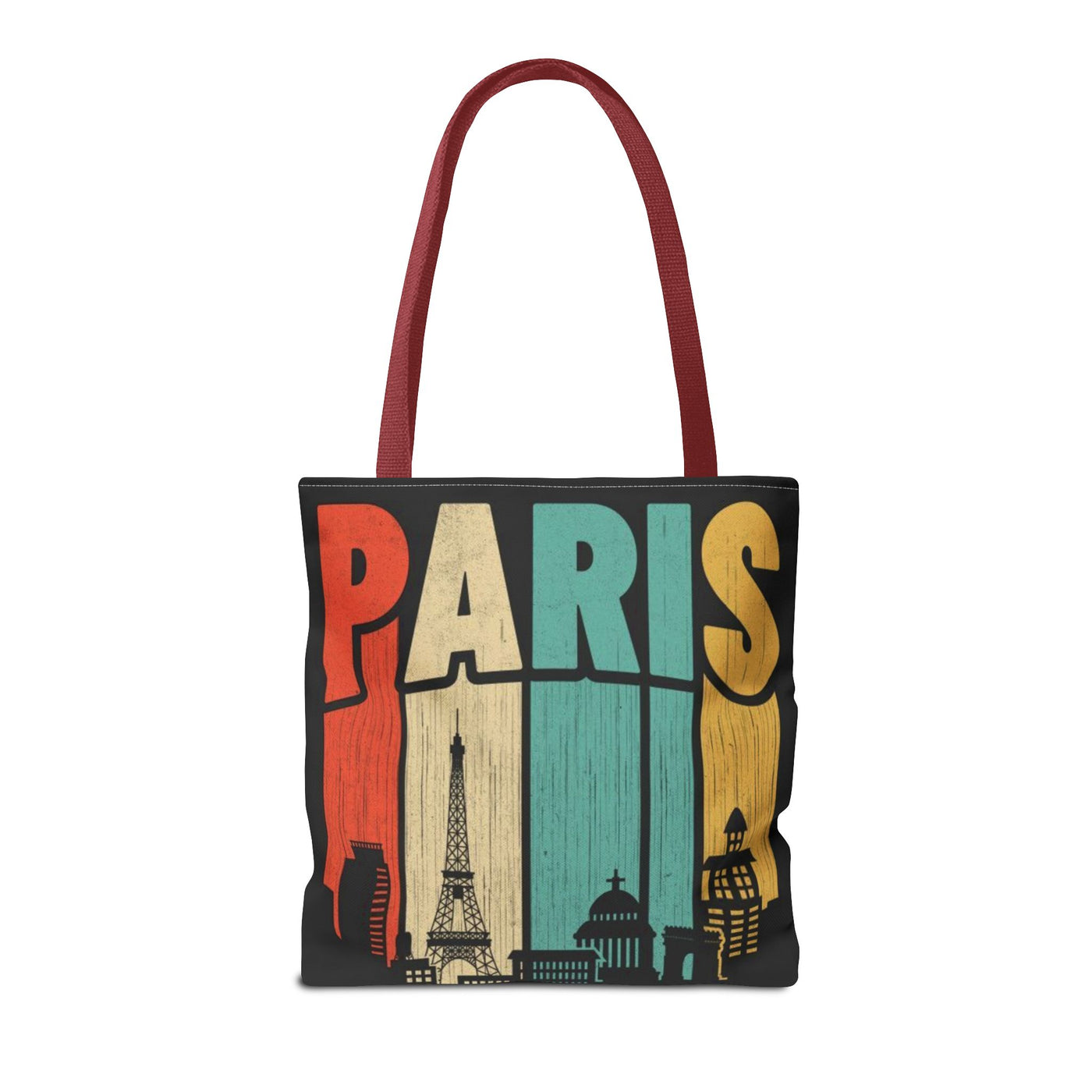 Paris Cityscape Tote Bag - Parisian Art Print Shopping Bag - Picknmore