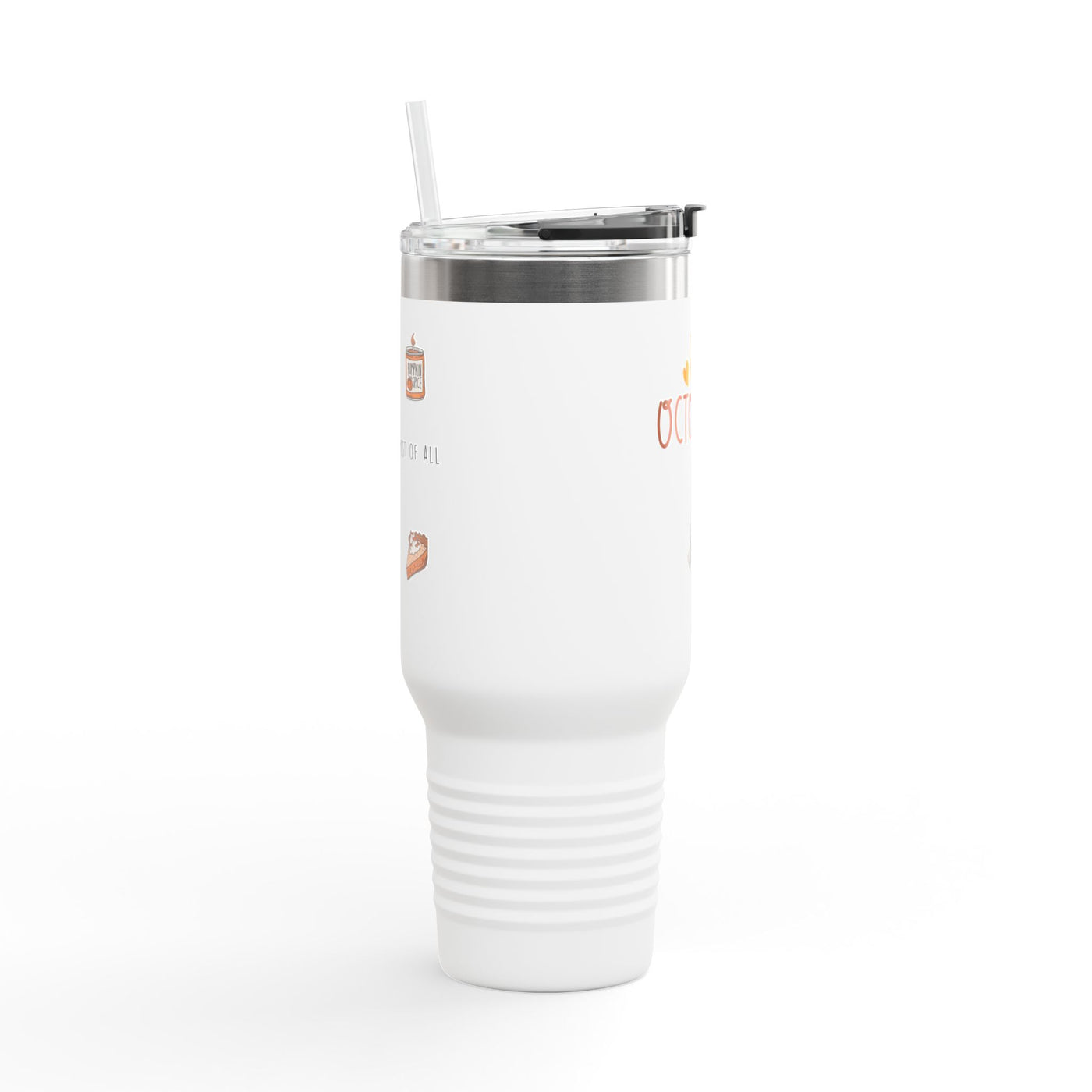Halloween-Themed Insulated Travel Mug | 40oz | Perfect for October Parties, Fall Events, Cozy Drinks, Gifts for Coffee Lovers - Picknmore