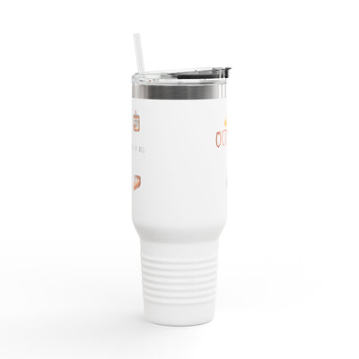 Halloween-Themed Insulated Travel Mug | 40oz | Perfect for October Parties, Fall Events, Cozy Drinks, Gifts for Coffee Lovers - Picknmore