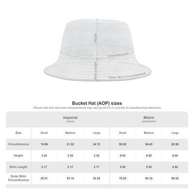 Rock 'n' Roll Bucket Hat - Vintage Music Festival Summer Cap - Picknmore
