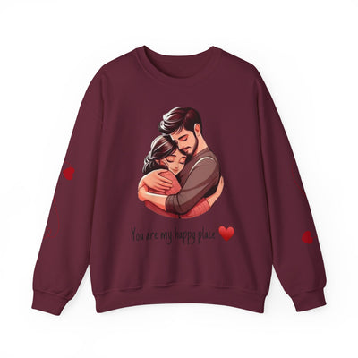 Love-Themed Crewneck Sweatshirt - Cozy Gift for Couples - Picknmore