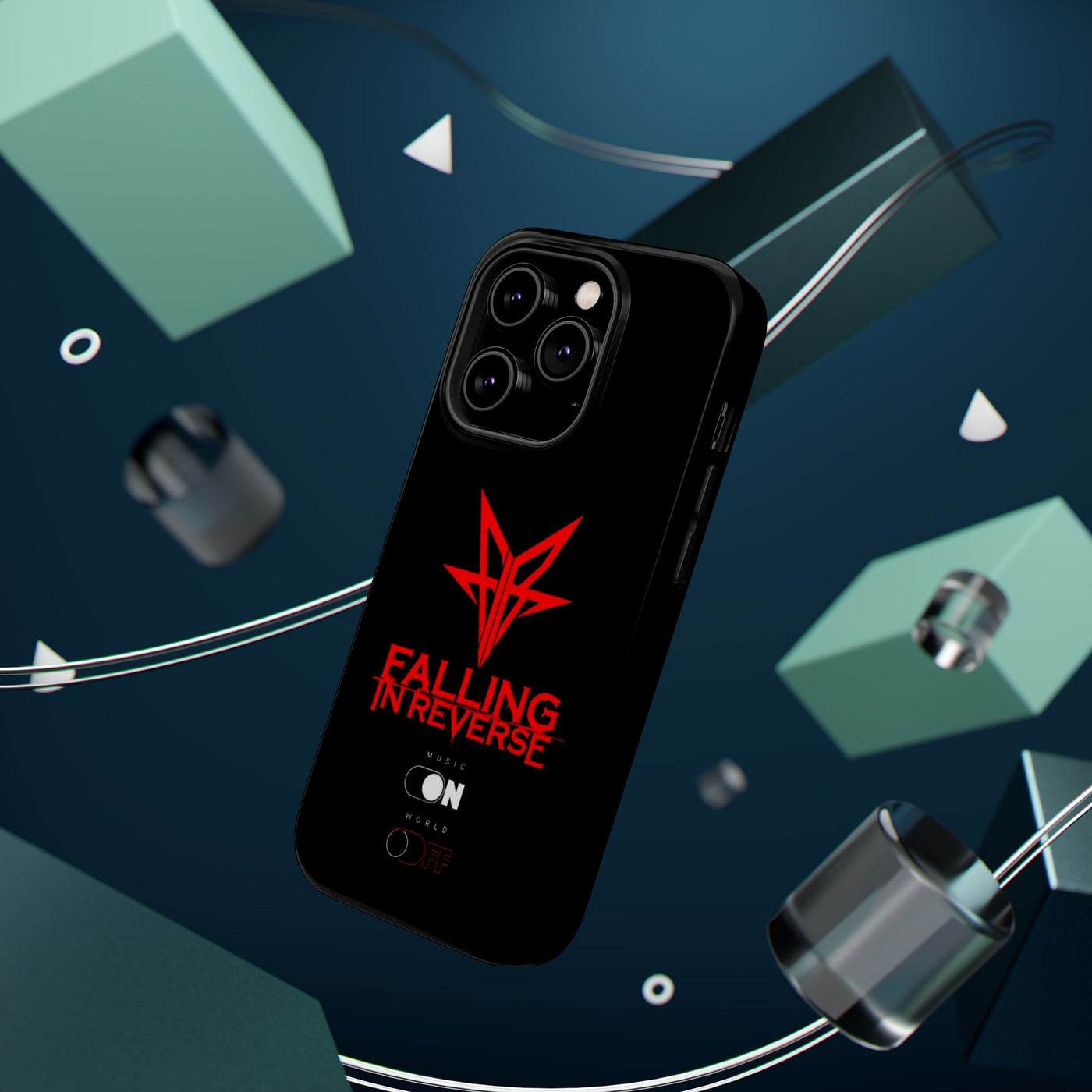 Falling In Reverse Magnetic Phone Case - Impact-Resistant Music Fan Protection - Picknmore