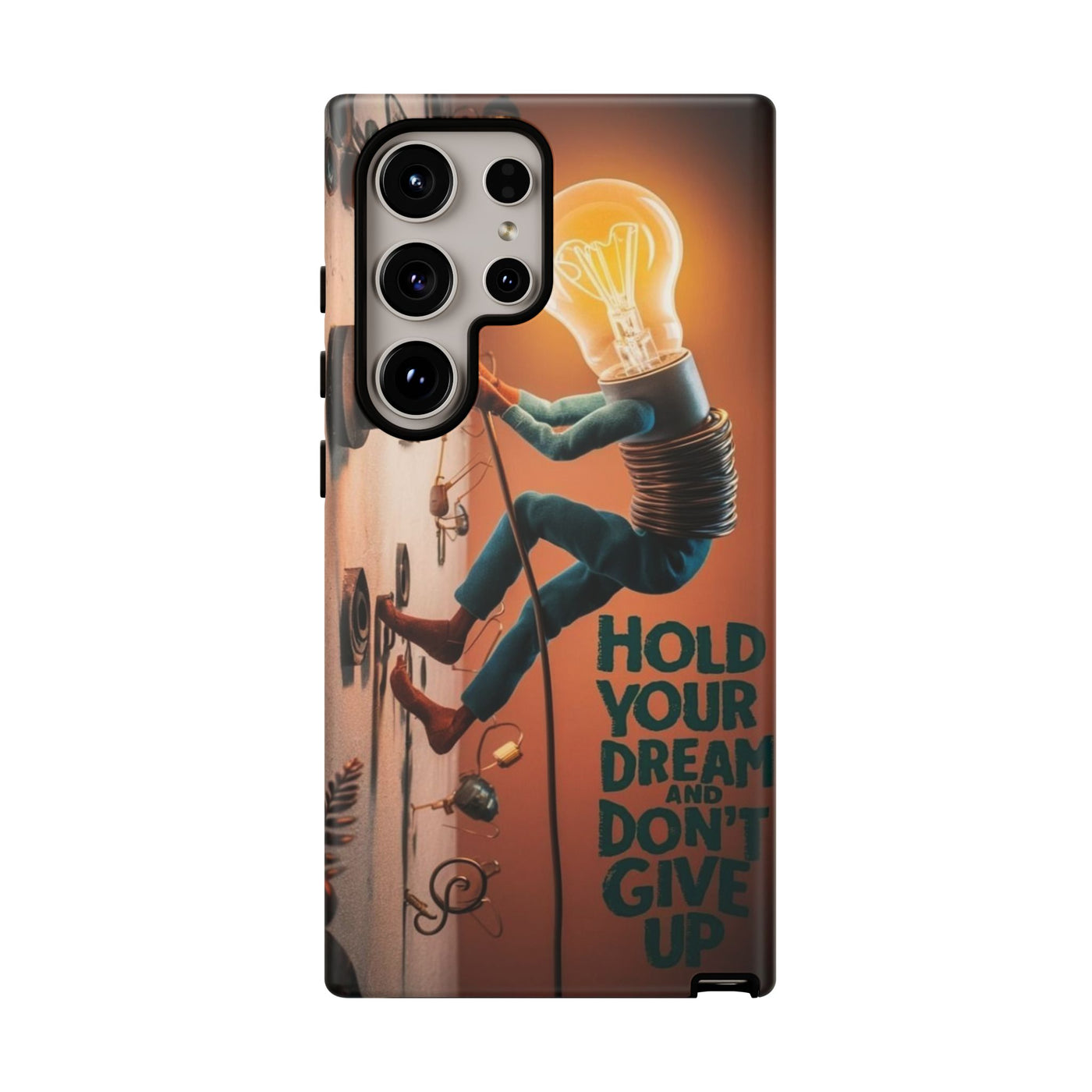 Dreamers Phone Case - Hold Your Dream Motivational Protection - Picknmore