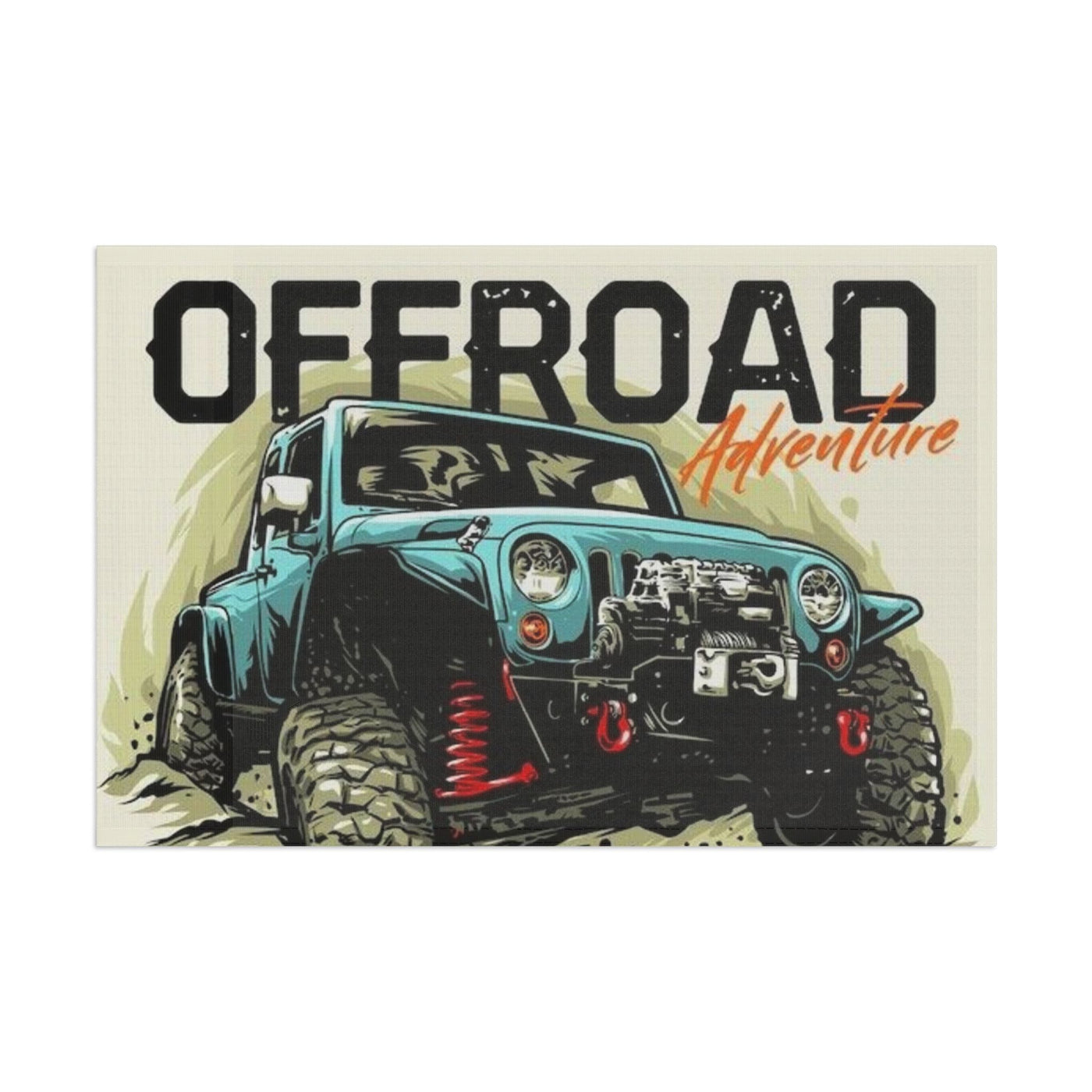 Offroad Adventure Wall Art - Vehicle Print for Adventure Enthusiasts - Picknmore