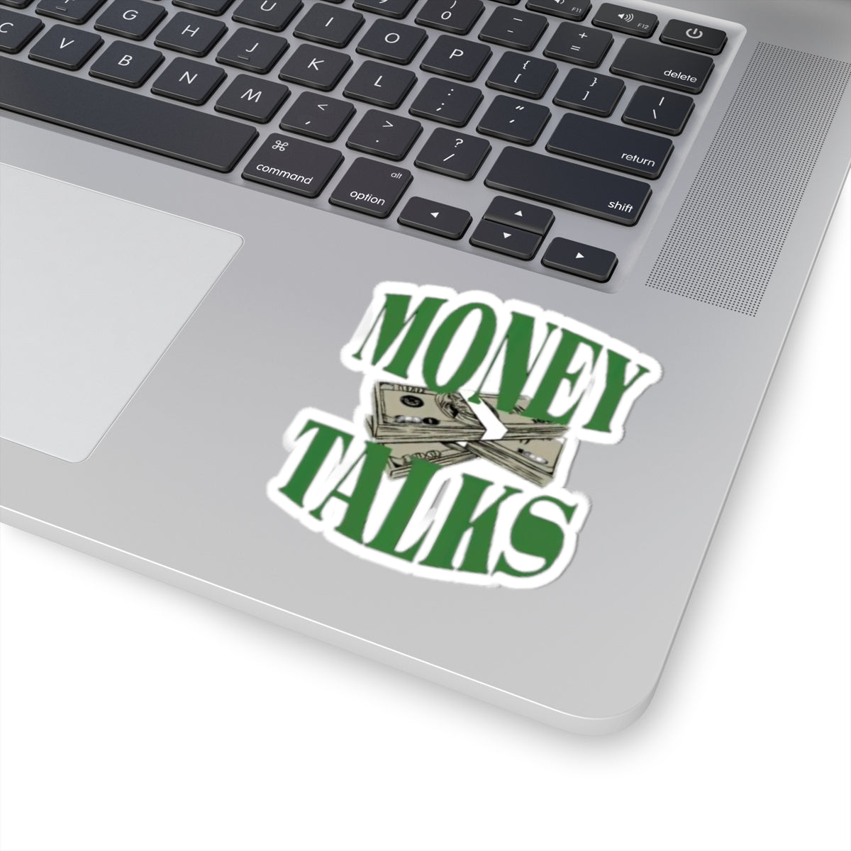 Money Talks Kiss-Cut Stickers - Funny Office Decor & Laptop Humor - Picknmore