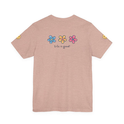 Floral Tee, Gift for Friends, Girl Elegance. - Picknmore