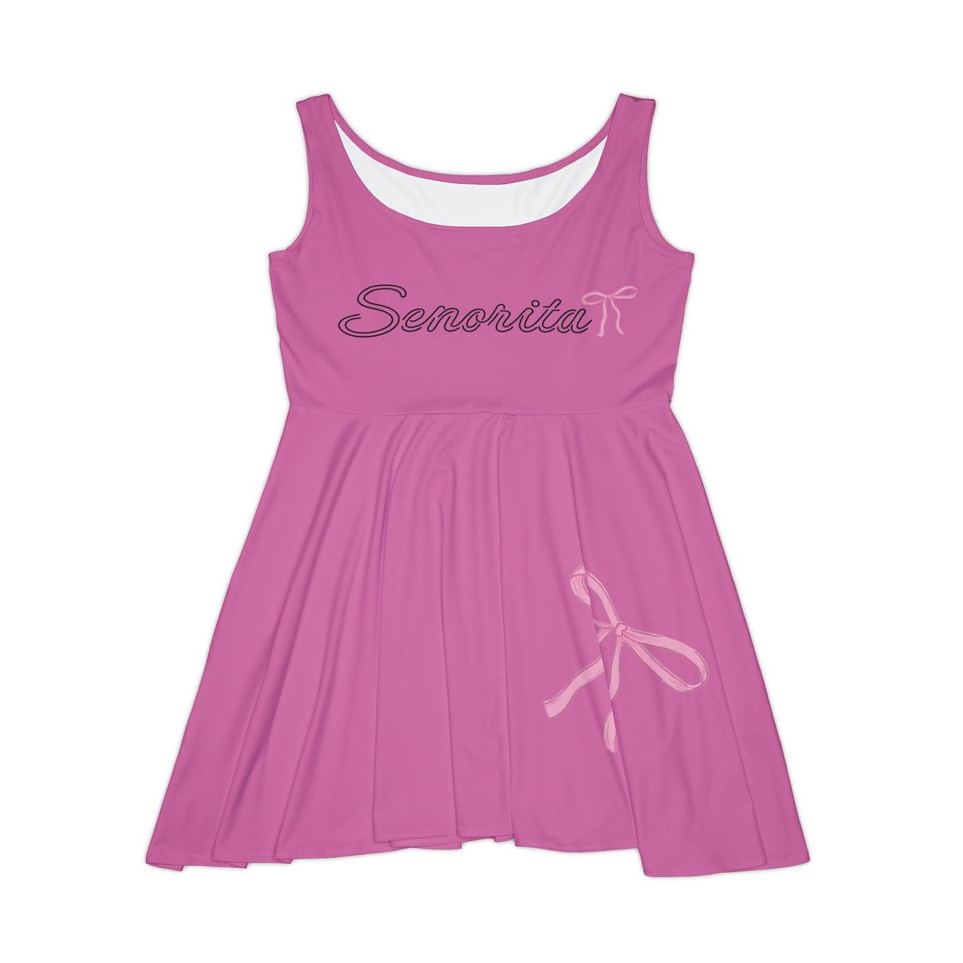 Bow Skater Dress - Fun Fashion Women's Dress - Picknmore