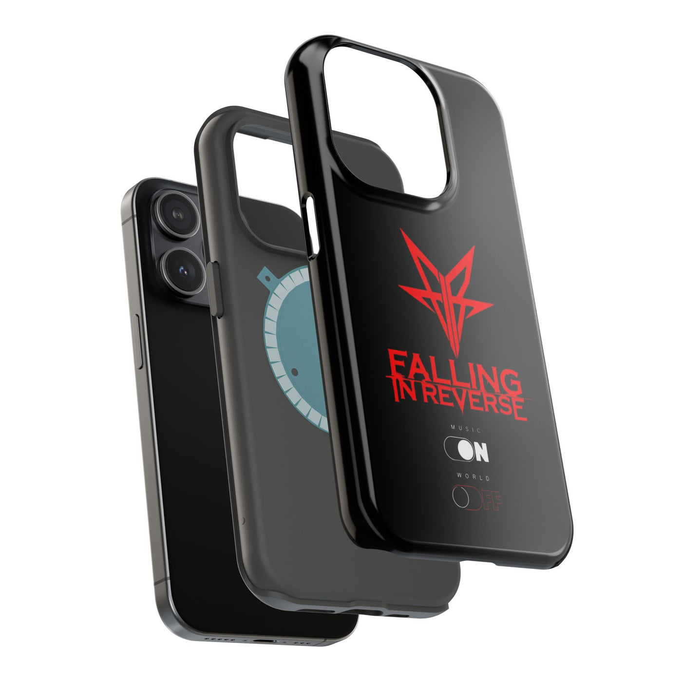 Falling In Reverse Magnetic Phone Case - Impact-Resistant Music Fan Protection - Picknmore