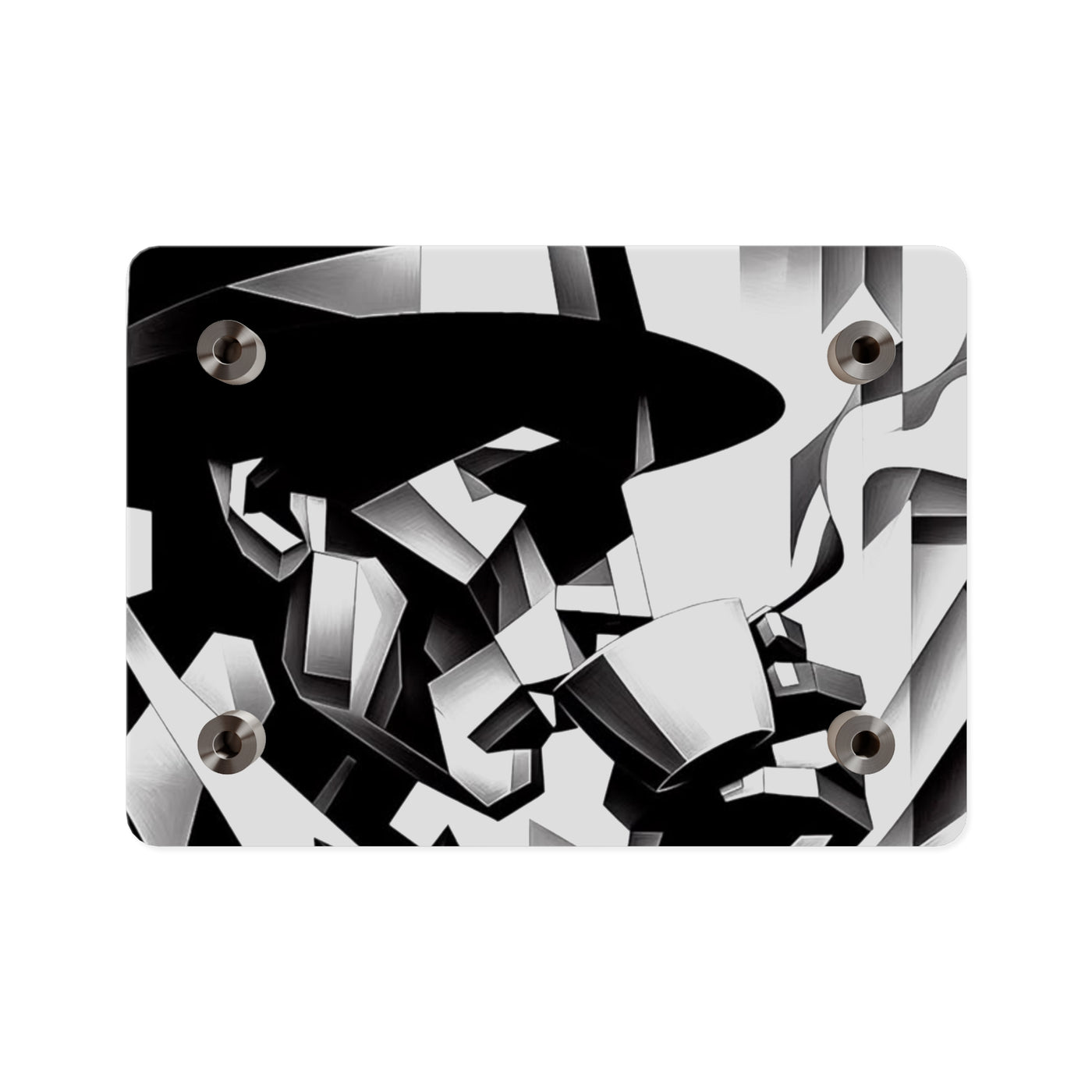 Chic Acrylic Wall Art Panels - Modern Black & White Home Decor - Picknmore