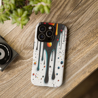 Abstract Drip Phone Case - Artistic Design Protection - Picknmore