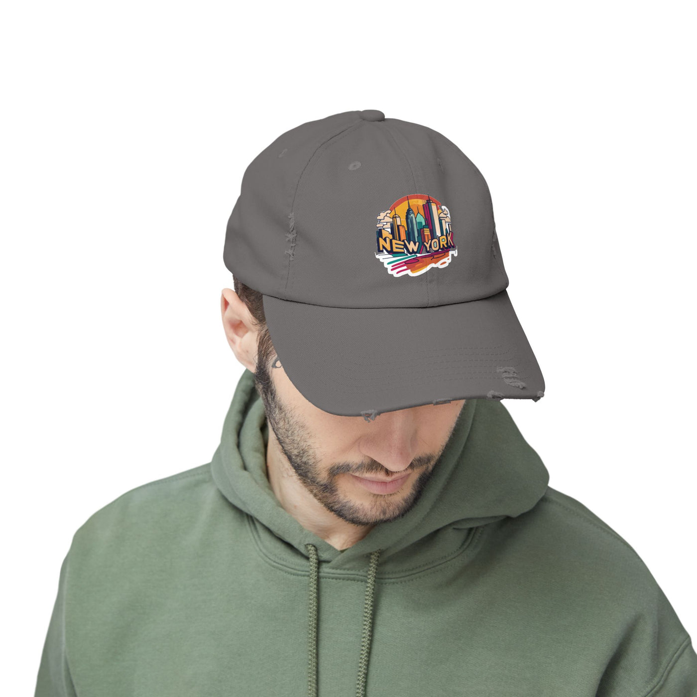 Distressed Cap - Vintage Worn-In Style Baseball Hat - Picknmore