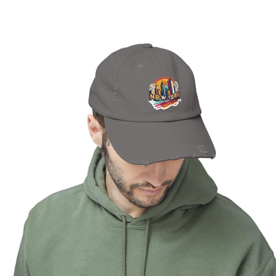 Distressed Cap - Vintage Worn-In Style Baseball Hat - Picknmore