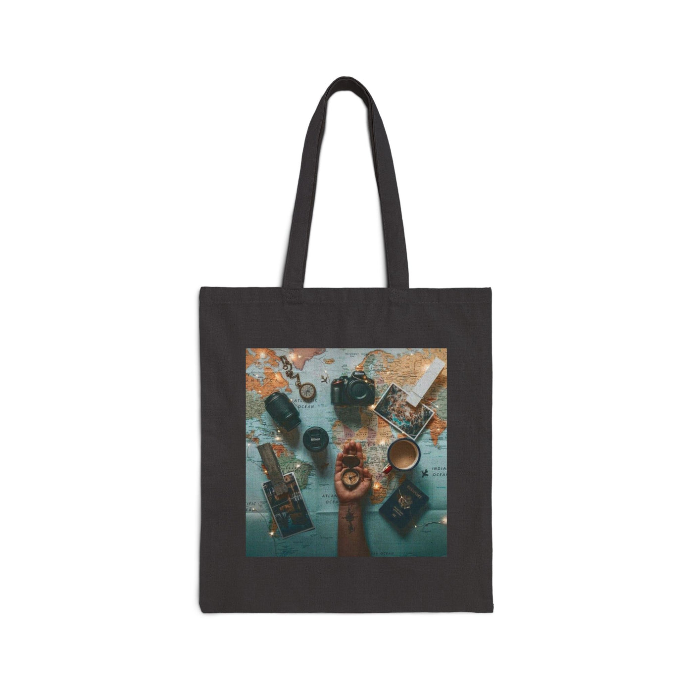 Travel Inspiration Tote Bag - Eco-Friendly Canvas Adventure Bag - Picknmore