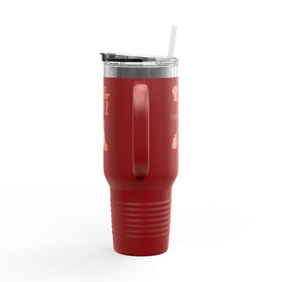 Halloween-Themed Insulated Travel Mug | 40oz | Perfect for October Parties, Fall Events, Cozy Drinks, Gifts for Coffee Lovers - Picknmore