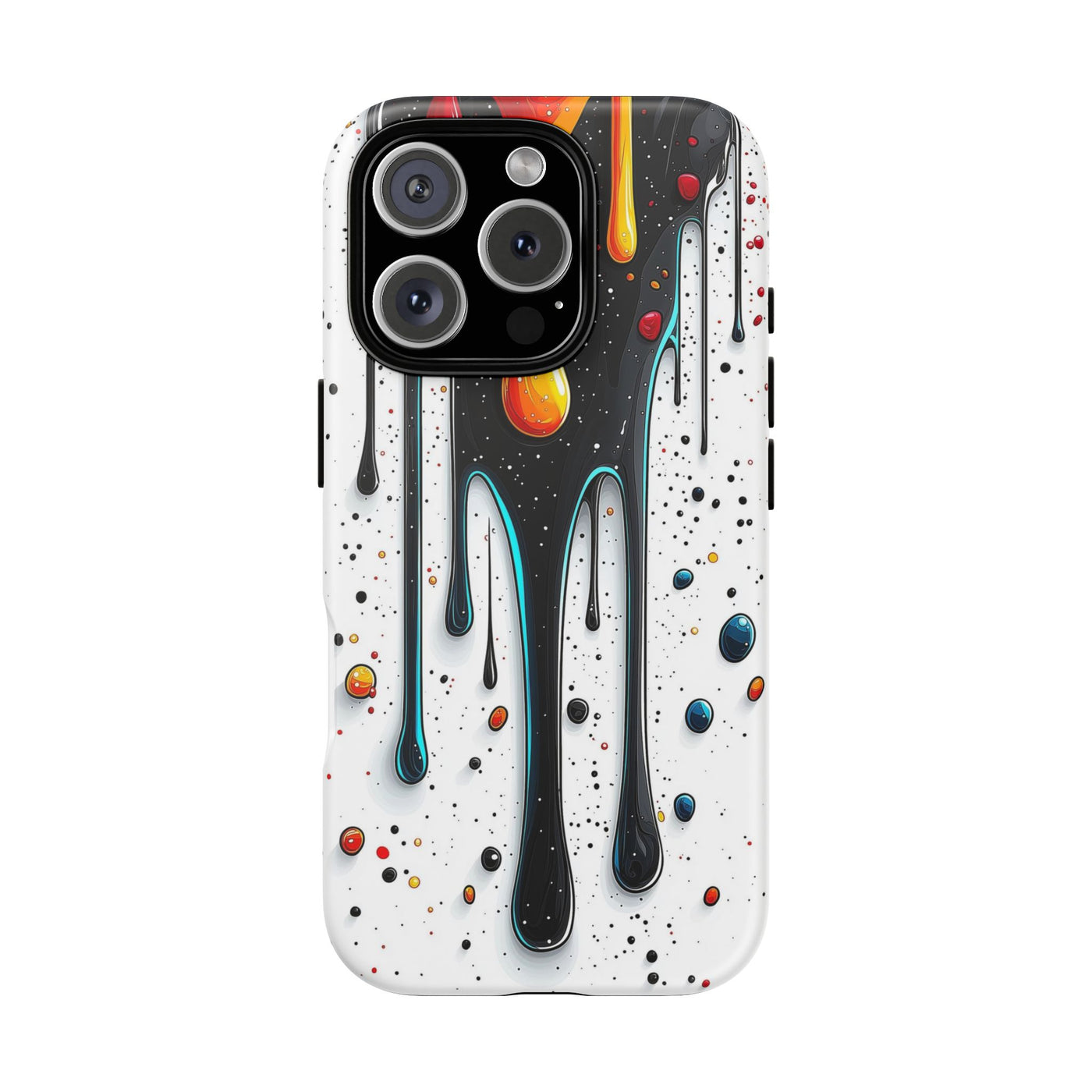 Abstract Drip Phone Case - Artistic Design Protection - Picknmore
