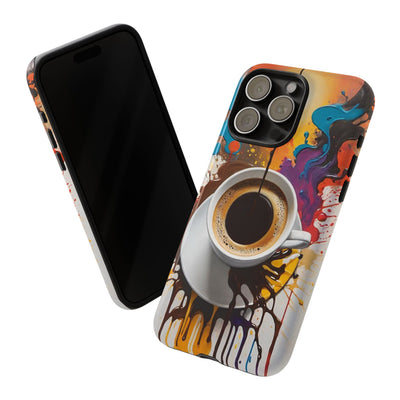 Coffee Cup Phone Case - Colorful Caffeine Lover Protection - Picknmore