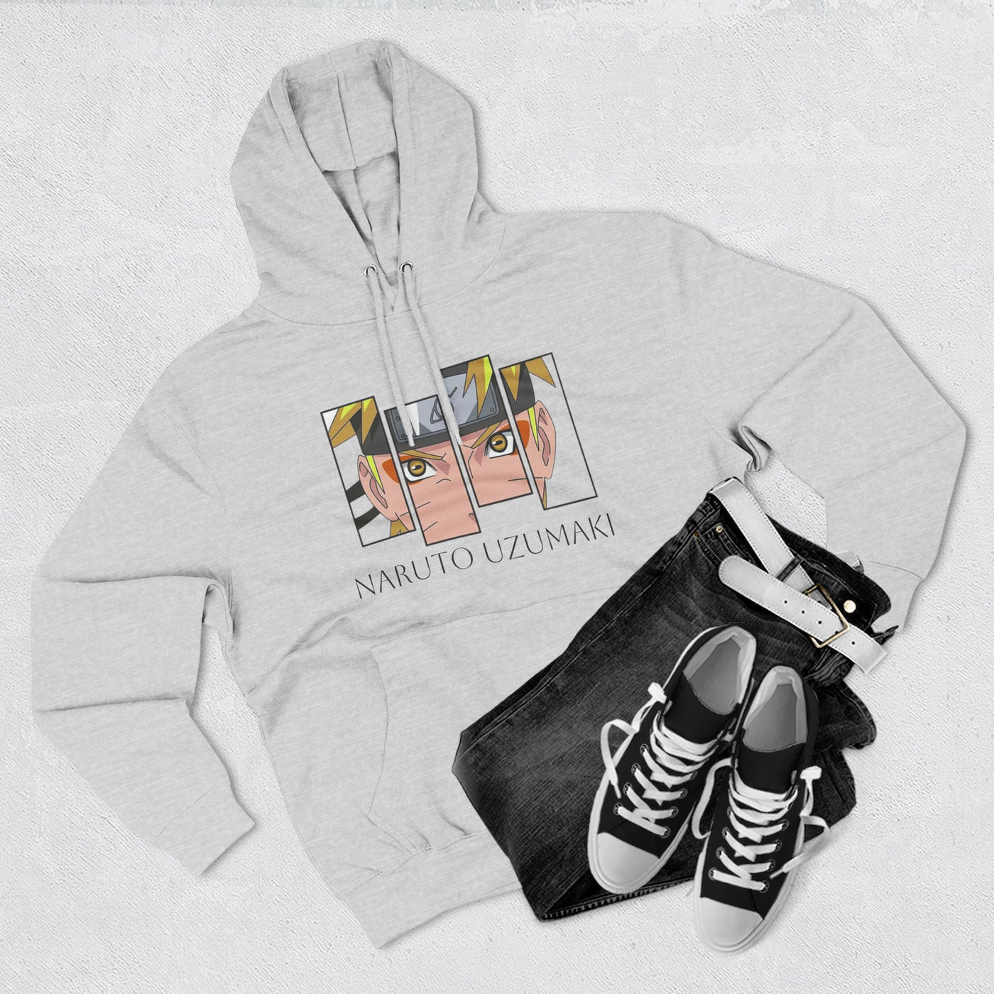 Naruto Fleece Hoodie - Anime Sweatshirt for Manga Fans & Otaku - Picknmore