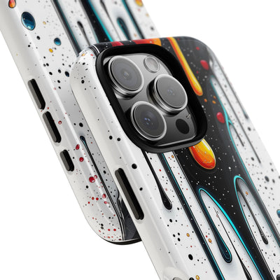 Abstract Drip Phone Case - Artistic Design Protection - Picknmore