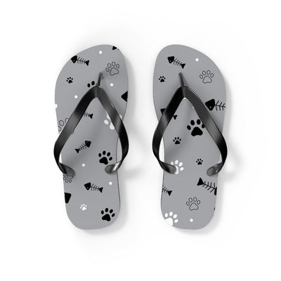 Dog Lover's Flip Flops | Cute Paw Print Outdoor Sandals for Summer, Pet Gifts, Beachwear, Relaxation Footwear, Animal Lover Accessories - Picknmore