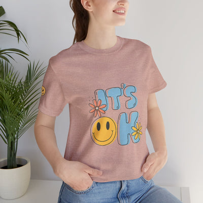 Floral Tee, Gift for Friends, Girl Elegance. - Picknmore