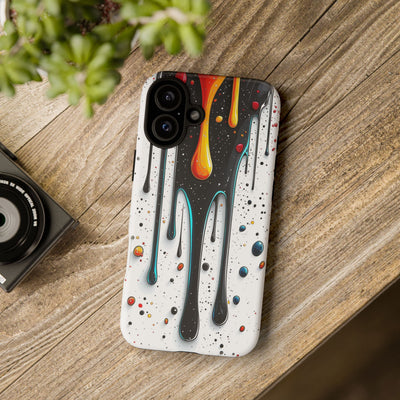 Abstract Drip Phone Case - Artistic Design Protection - Picknmore