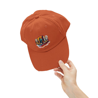 Distressed Cap - Vintage Worn-In Style Baseball Hat - Picknmore