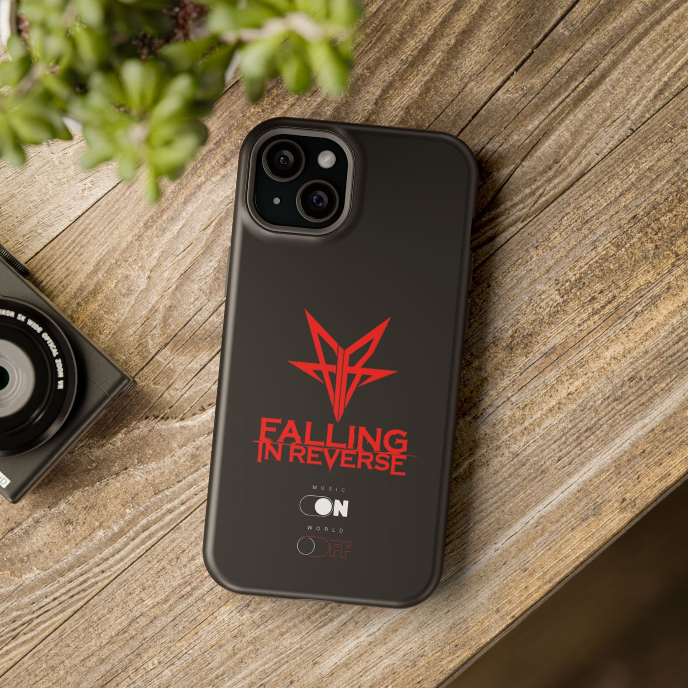 Falling In Reverse Magnetic Phone Case - Impact-Resistant Music Fan Protection - Picknmore