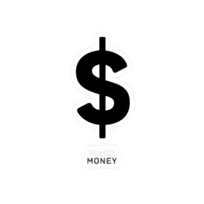 Dollar Sign Kiss-Cut Stickers - Money Lover Laptop & Budget Planner Decor - Picknmore
