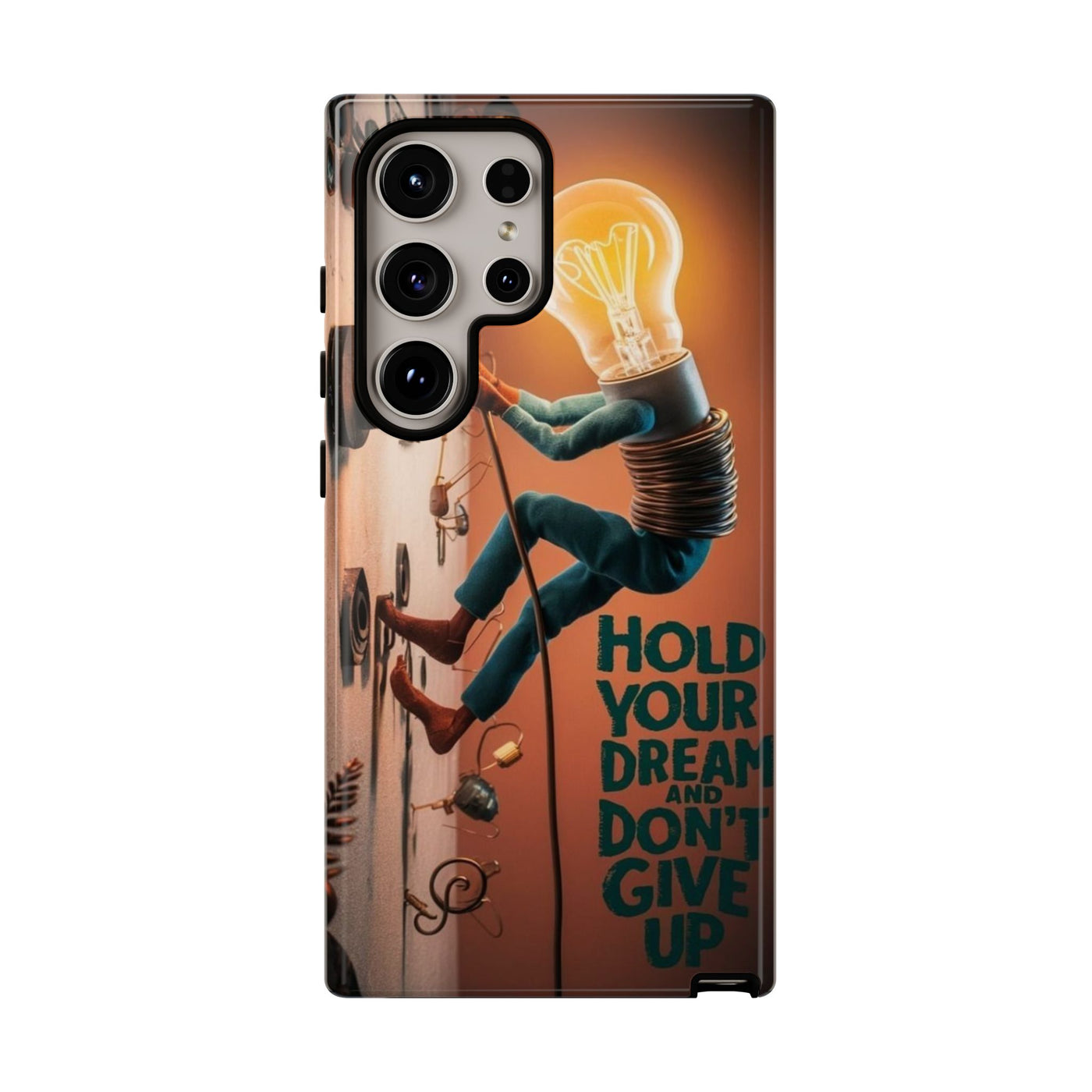 Dreamers Phone Case - Hold Your Dream Motivational Protection - Picknmore