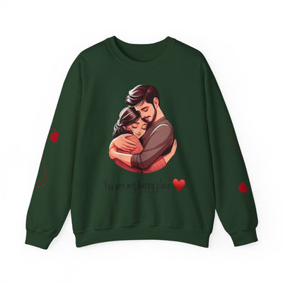 Love-Themed Crewneck Sweatshirt - Cozy Gift for Couples - Picknmore