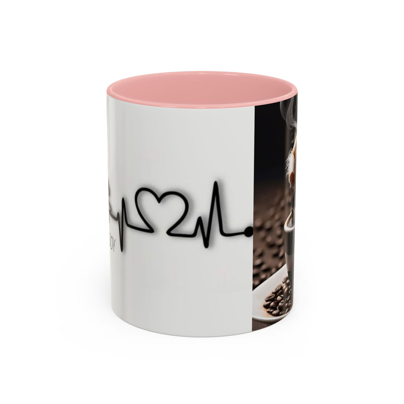 Coffee Lover's Heartbeat Mug - Caffeine Addiction Design - Picknmore