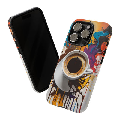 Coffee Cup Phone Case - Colorful Caffeine Lover Protection - Picknmore