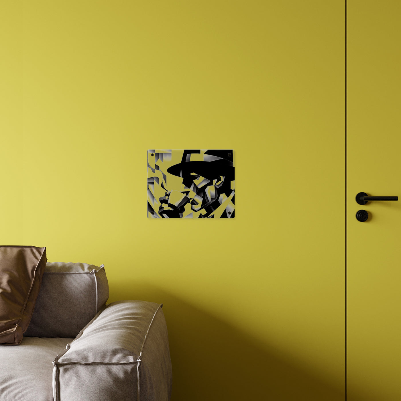 Chic Acrylic Wall Art Panels - Modern Black & White Home Decor - Picknmore
