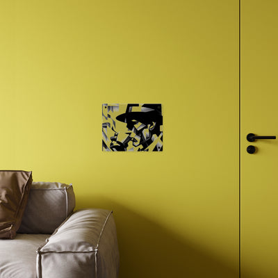 Chic Acrylic Wall Art Panels - Modern Black & White Home Decor - Picknmore