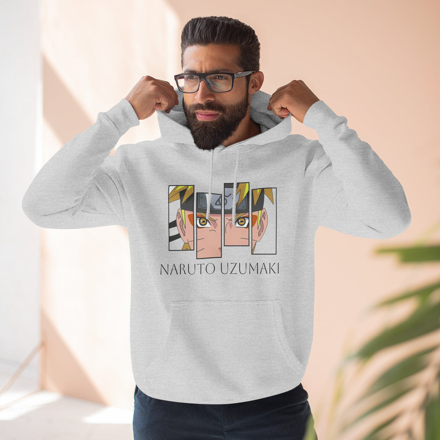 Naruto Fleece Hoodie - Anime Sweatshirt for Manga Fans & Otaku - Picknmore