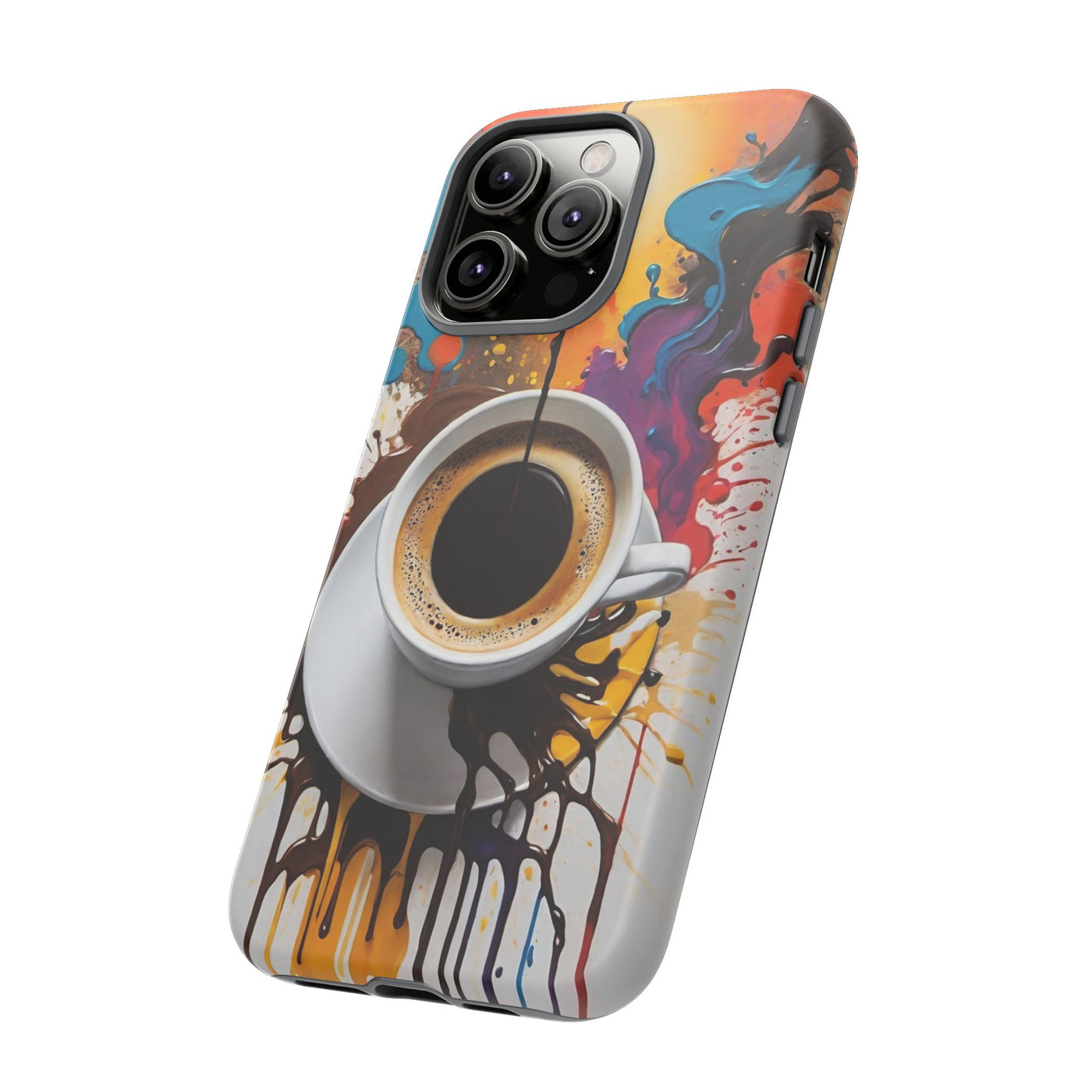 Coffee Cup Phone Case - Colorful Caffeine Lover Protection - Picknmore